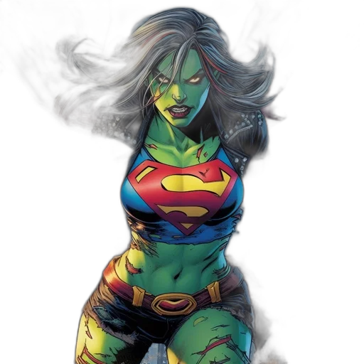 comic book art, concept art, fantasy art, pixel art, woman, resembling, marvel, stands transparent PNG cut-out