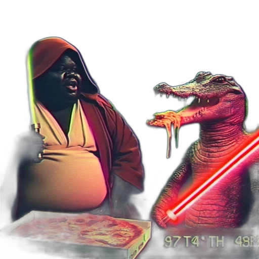 dragon, food, creature, concept art, 3d render, vaporwave, comic book art, fire transparent PNG cut-out
