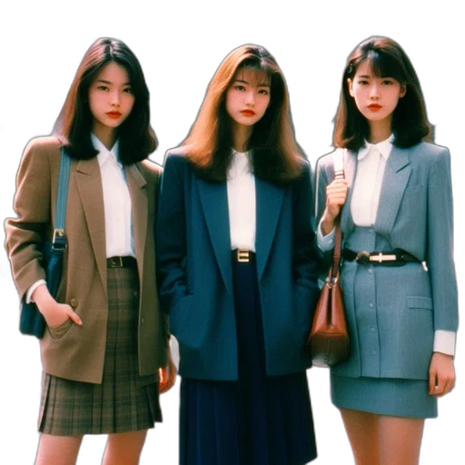 jacket, photorealistic, oil painting, vaporwave transparent PNG cut-out