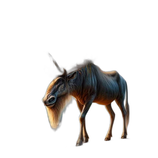 animal, creature, dragon, staff, concept art, 3d render, photorealistic, fantasy art transparent PNG cut-out