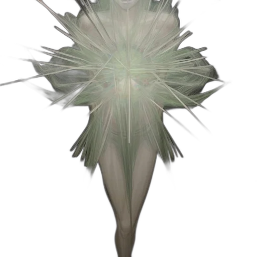 dress, flower, hair, crown, concept art, fantasy art, 3d render, pixel art transparent PNG cut-out