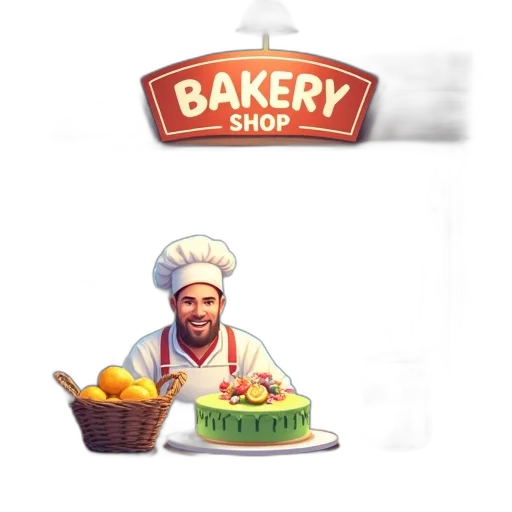 food, staff, pixel art, concept art, 3d render, photorealistic, second, image transparent PNG cut-out