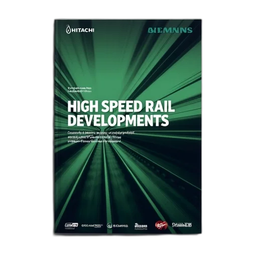 second, image, brochure, cover, titled, high-speed, rail, developments transparent PNG cut-out