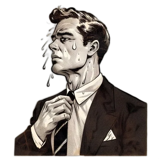 face, mask, jacket, comic book art, concept art, photorealistic, watercolor, illustrated transparent PNG cut-out