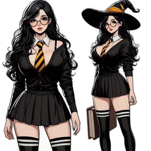 concept art, comic book art, fantasy art, cartoon, dark, monochrome, two, illustrations transparent PNG cut-out