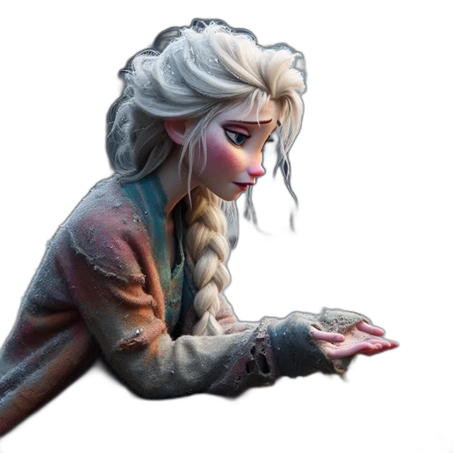 dragon, staff, face, fantasy art, concept art, pixel art, comic book art, snow transparent PNG cut-out