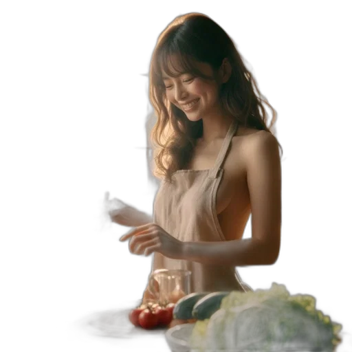 food, dress, jewelry, photorealistic, oil painting, concept art, watercolor, woman transparent PNG cut-out