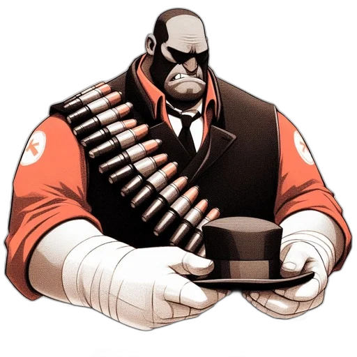 weapon, staff, food, jacket, concept art, comic book art, cartoon, imposing transparent PNG cut-out