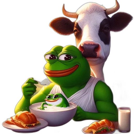 food, animal, photorealistic, concept art, oil painting, pixel art, whimsical, illustration transparent PNG cut-out