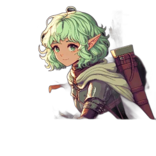 staff, dragon, face, weapon, fantasy art, concept art, pixel art, anime transparent PNG cut-out