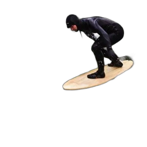 staff, shoes, 3d render, concept art, photorealistic, surfer, black, wetsuit transparent PNG cut-out
