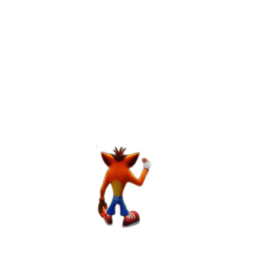animal, creature, staff, weapon, 3d render, concept art, pixel art, gaming transparent PNG cut-out