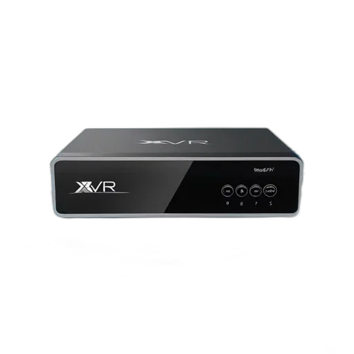 black, compact, digital, video, recorder, brand, name, xvr transparent PNG cut-out