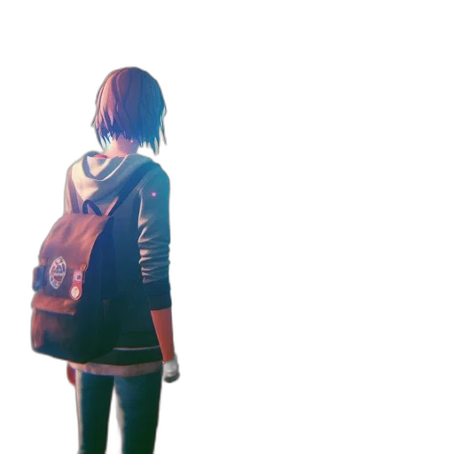 jacket, dress, mask, robot, concept art, 3d render, photorealistic, anime transparent PNG cut-out