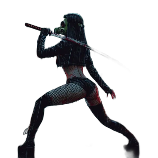 staff, weapon, sword, creature, concept art, pixel art, fantasy art, cyberpunk transparent PNG cut-out