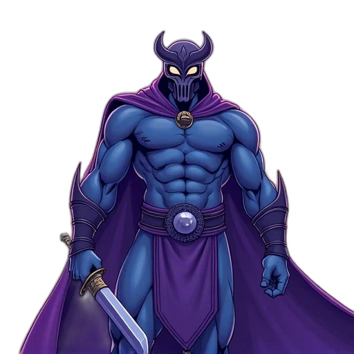 sword, staff, fantasy art, concept art, comic book art, pixel art, dark, blue transparent PNG cut-out