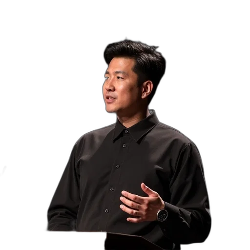 staff, jacket, kimon, speaks transparent PNG cut-out