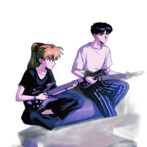 weapon, concept art, vaporwave, cyberpunk, anime, neon lights, underwater, outer space transparent PNG cut-out