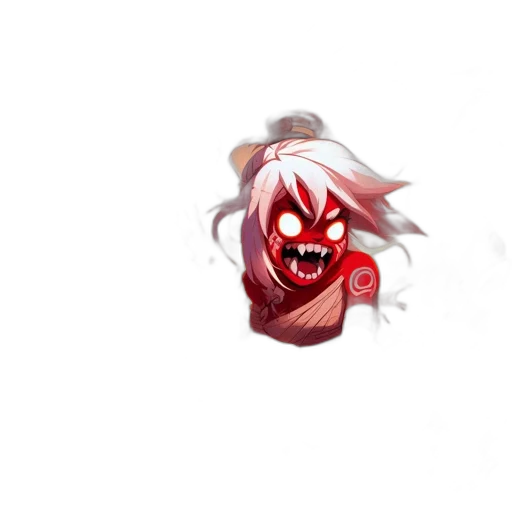 mask, creature, face, weapon, concept art, pixel art, 3d render, fantasy art transparent PNG cut-out