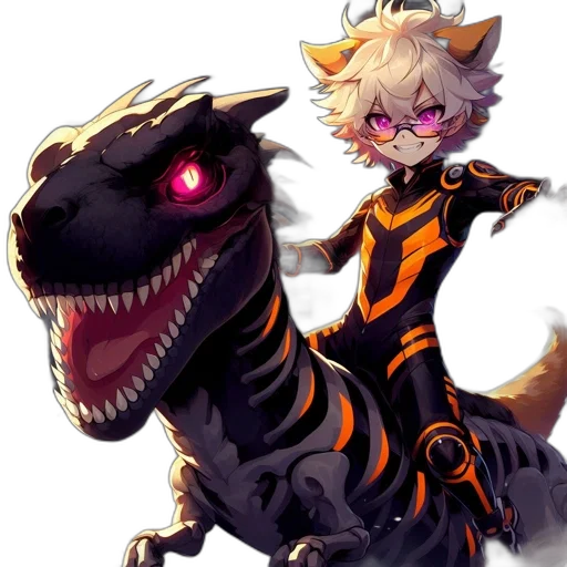 dragon, creature, animal, weapon, concept art, fantasy art, pixel art, anime transparent PNG cut-out