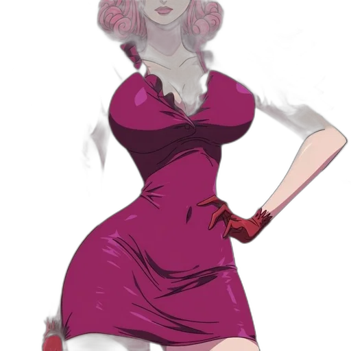 dress, concept art, fantasy art, cartoon, pixel art, red, dark, monochrome transparent PNG cut-out