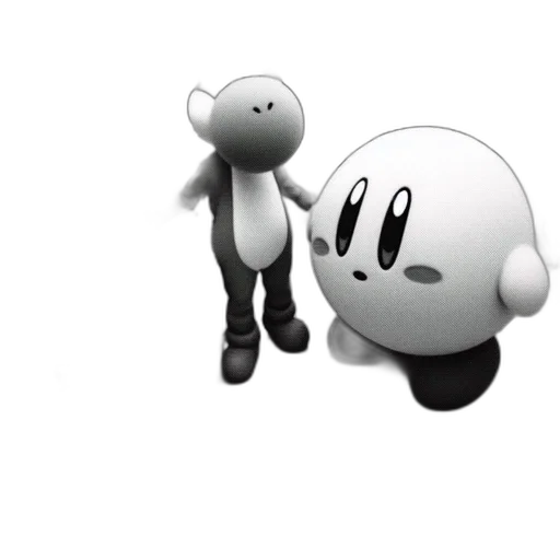 animal, robot, creature, mask, 3d render, concept art, pixel art, monochrome transparent PNG cut-out