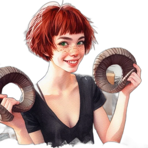 hair, jewelry, staff, concept art, photorealistic, cartoon, fantasy art, young transparent PNG cut-out
