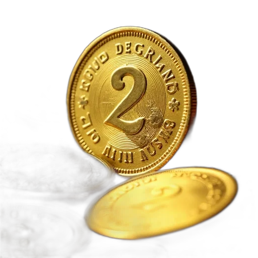 jewelry, 3d render, photorealistic, close-up, view, pile, gold, coins transparent PNG cut-out