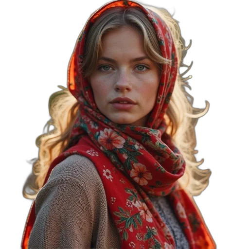 face, jewelry, jacket, crown transparent PNG cut-out