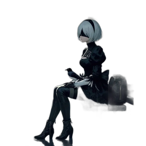 robot, dress, mask, staff, concept art, pixel art, fantasy art, 3d render transparent PNG cut-out