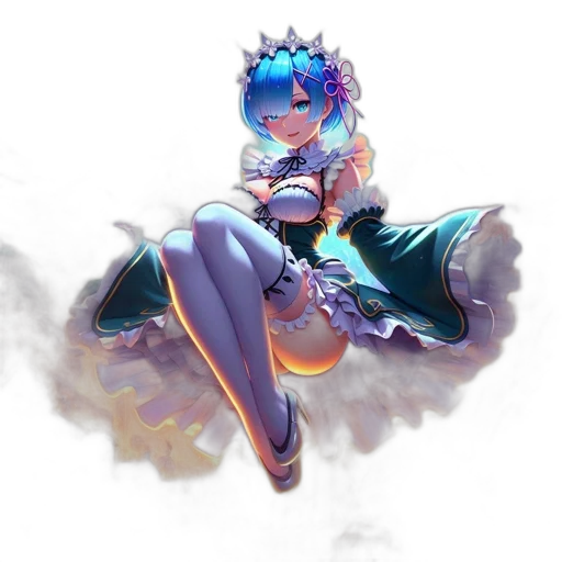 staff, dress, dragon, robot, concept art, fantasy art, anime, pixel art transparent PNG cut-out