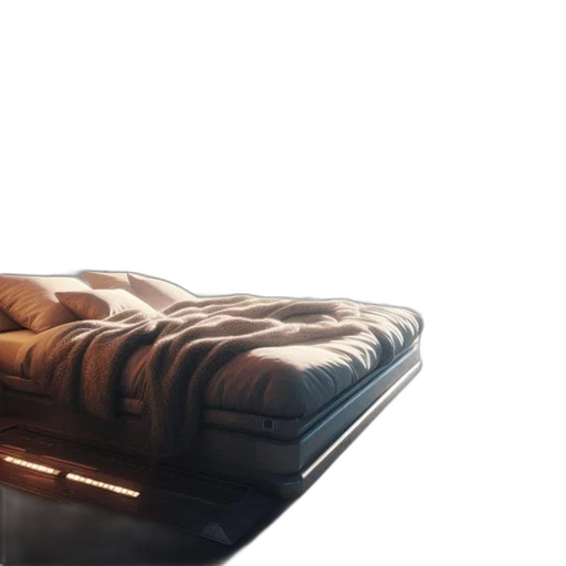 furniture, robot, car, creature, 3d render, concept art, photorealistic, outer space transparent PNG cut-out