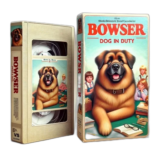 imaginative, redesign, fictional, vhs, box, humorous, educational, video transparent PNG cut-out
