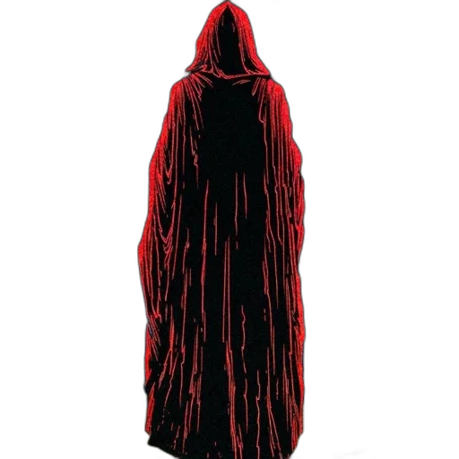 jacket, dress, staff, mask, concept art, comic book art, pixel art, red transparent PNG cut-out
