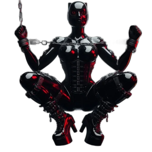 robot, jewelry, weapon, staff, concept art, cyberpunk, 3d render, comic book art transparent PNG cut-out