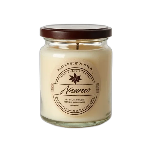 glass, jar, brown, lid, label, featuring, brand, nature transparent PNG cut-out