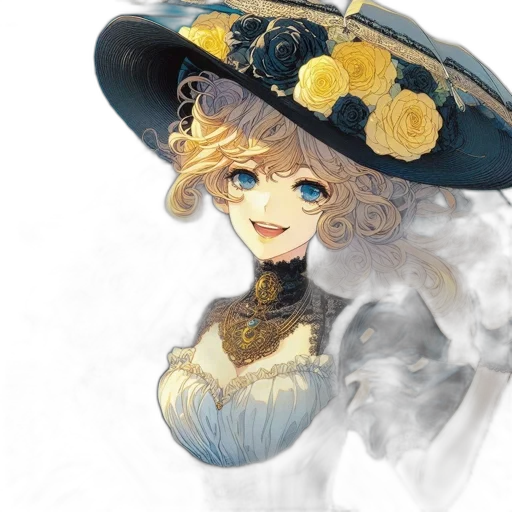 hat, mask, crown, staff, fantasy art, concept art, photorealistic, 3d render transparent PNG cut-out