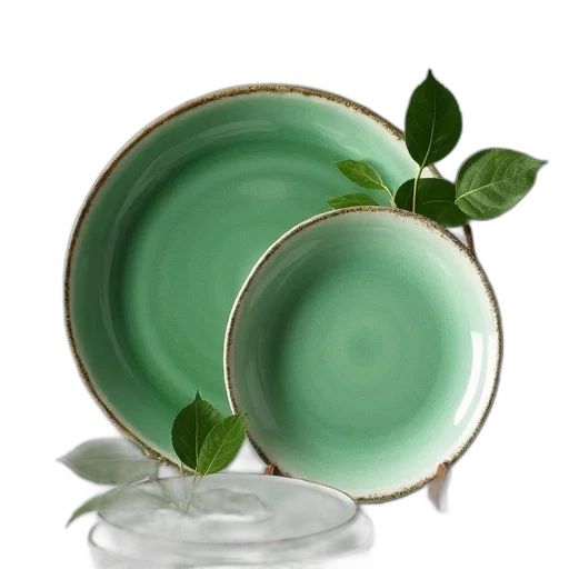 food, jewelry, 3d render, photorealistic, green, earth tones, pastel, collection transparent PNG cut-out