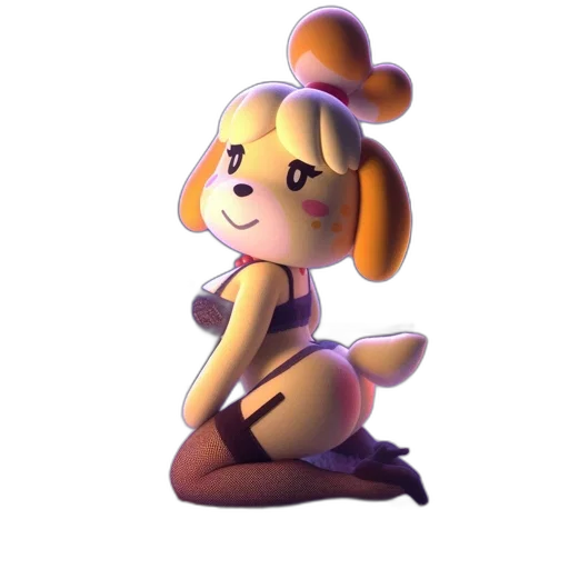animal, staff, creature, dress, 3d render, concept art, pixel art, fantasy art transparent PNG cut-out