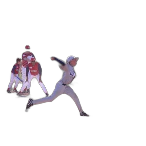 creature, robot, concept art, 3d render, outer space, baseball, player, gray transparent PNG cut-out