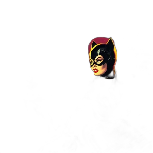 mask, face, hat, crown, concept art, pixel art, comic book art, photorealistic transparent PNG cut-out