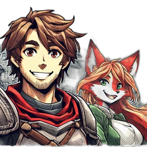 mask, staff, face, animal, fantasy art, concept art, pixel art, anime transparent PNG cut-out
