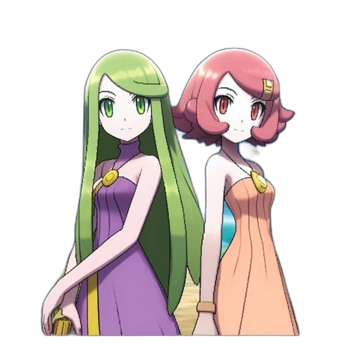 dress, staff, crown, hair, anime, pixel art, concept art, cartoon transparent PNG cut-out