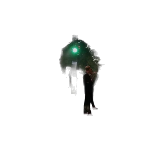 tree, creature, hair, staff, concept art, pixel art, 3d render, vaporwave transparent PNG cut-out