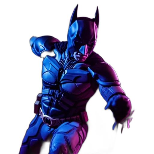 mask, comic book art, concept art, 3d render, pixel art, dark, blue, batman transparent PNG cut-out