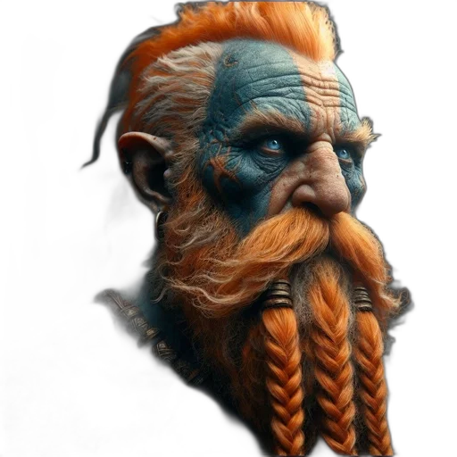face, mask, hair, creature, fantasy art, concept art, photorealistic, 3d render transparent PNG cut-out
