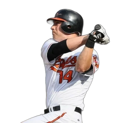 baseball, player, white, uniform transparent PNG cut-out