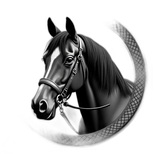 animal, staff, jewelry, photorealistic, pencil sketch, fantasy art, cartoon, monochrome transparent PNG cut-out