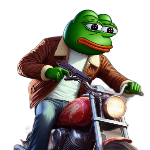 car, animal, jacket, creature, photorealistic, concept art, oil painting, frog transparent PNG cut-out