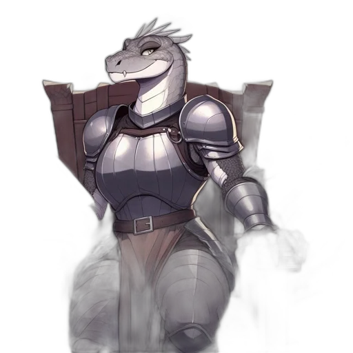 dragon, robot, staff, creature, concept art, fantasy art, watercolor, pixel art transparent PNG cut-out